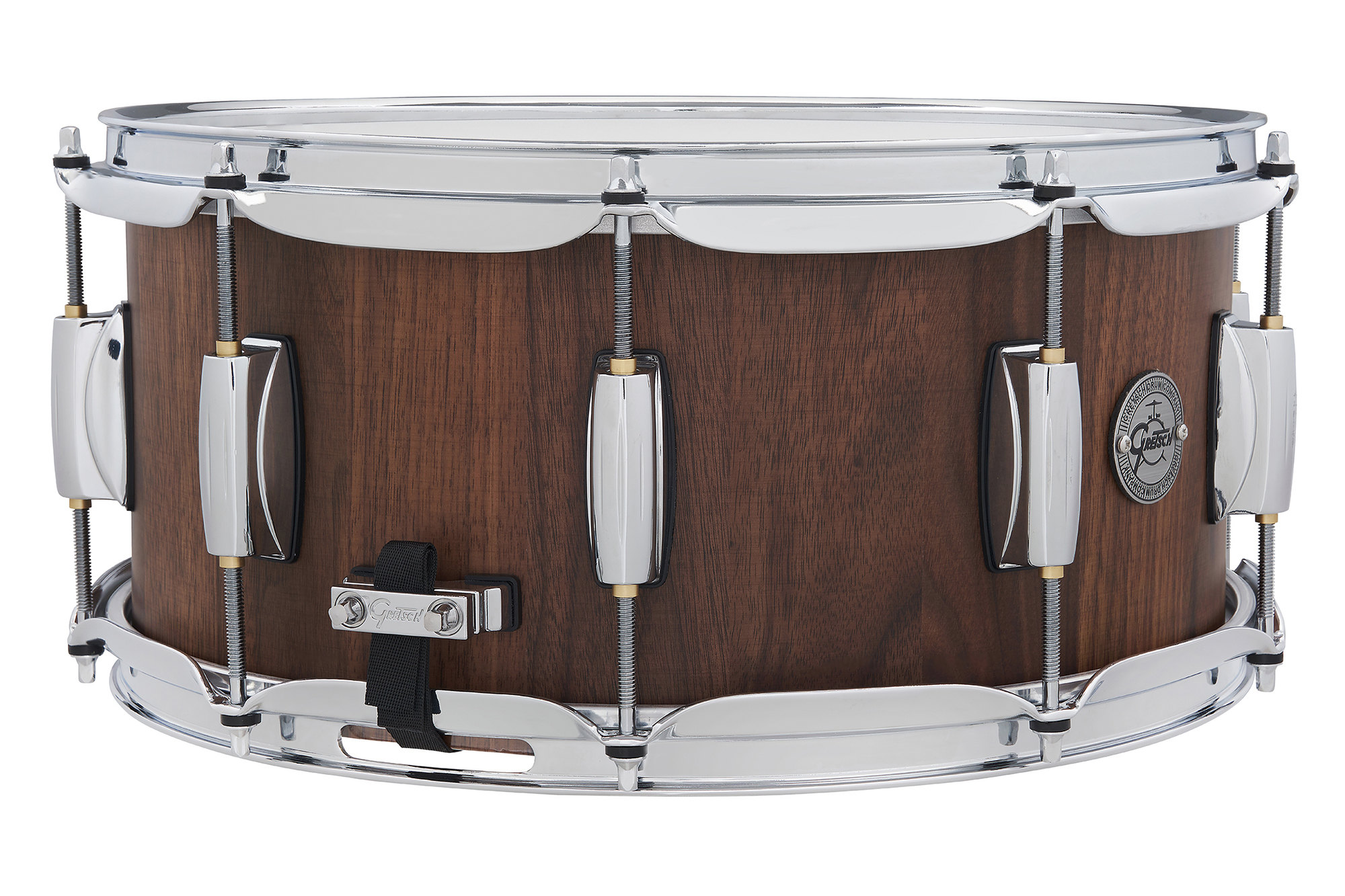14x6,5" Snare  Drum Full Range Walnut Stave